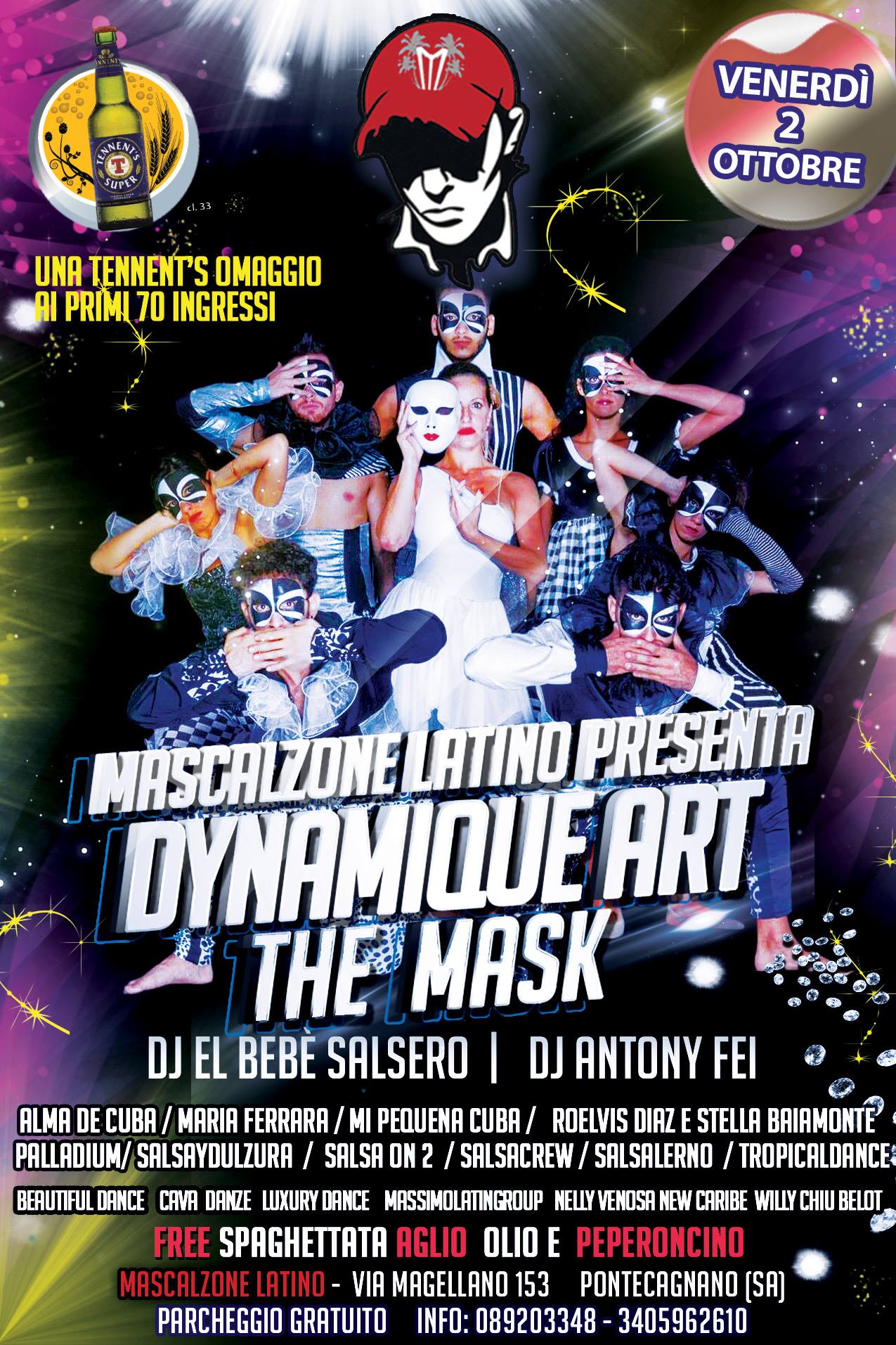 LATIN PARTY #19 - ESIBIZIONE DYNAMIQUE ART