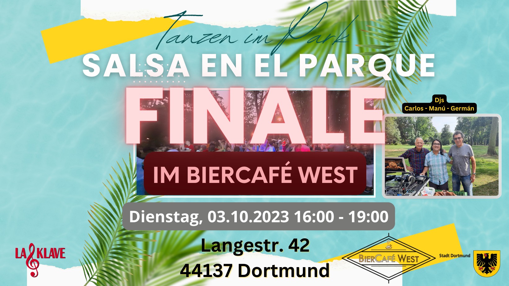 Salsa en el Parque - FINALE im BierCafé West