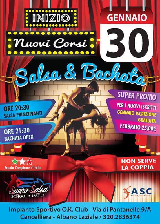 Corsi di salsa e bachata open