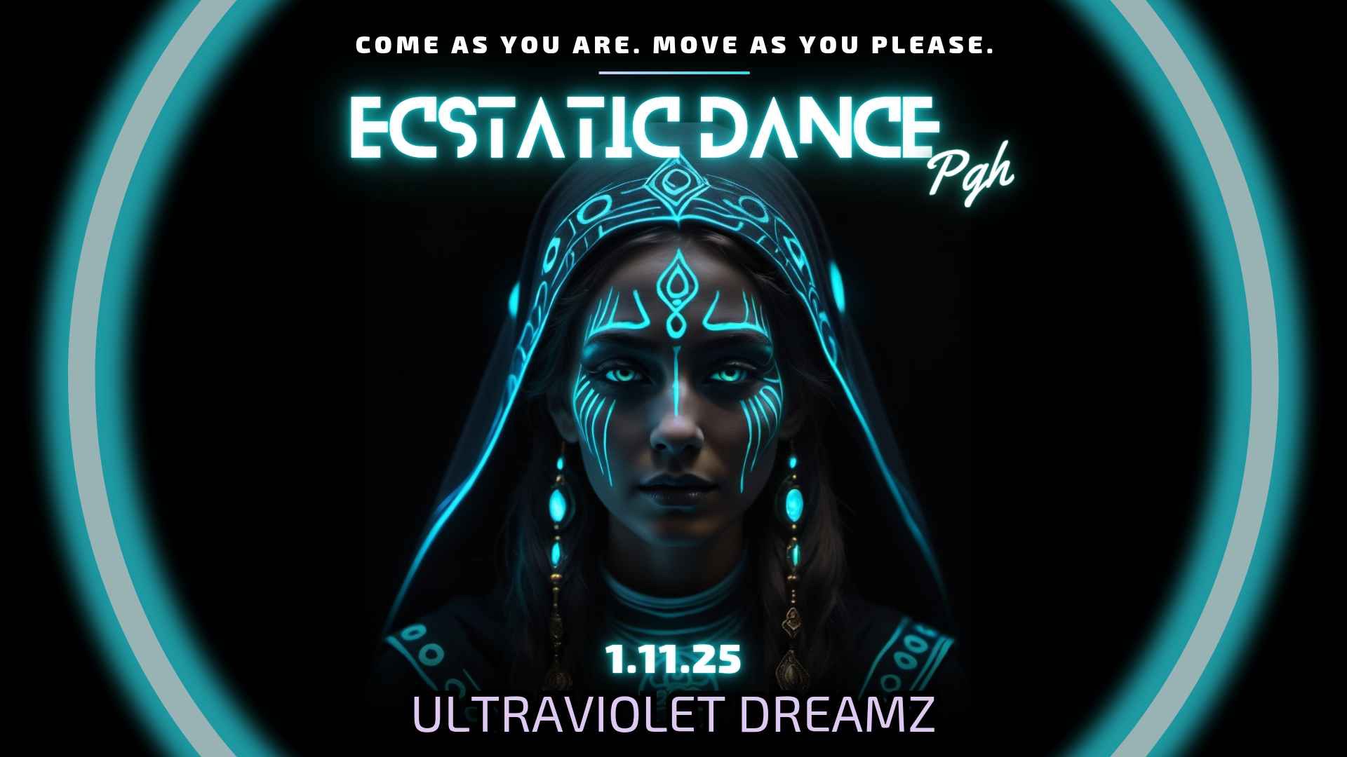 Ecstatic Dance Pittsburgh: Ultraviolet Dreamzzz