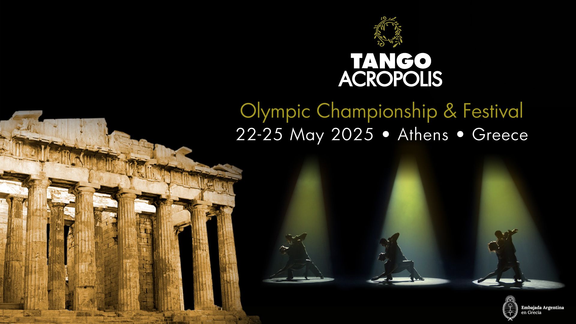 Tango Acropolis 2025 Olympic Championship & Festival- Athens -Greece