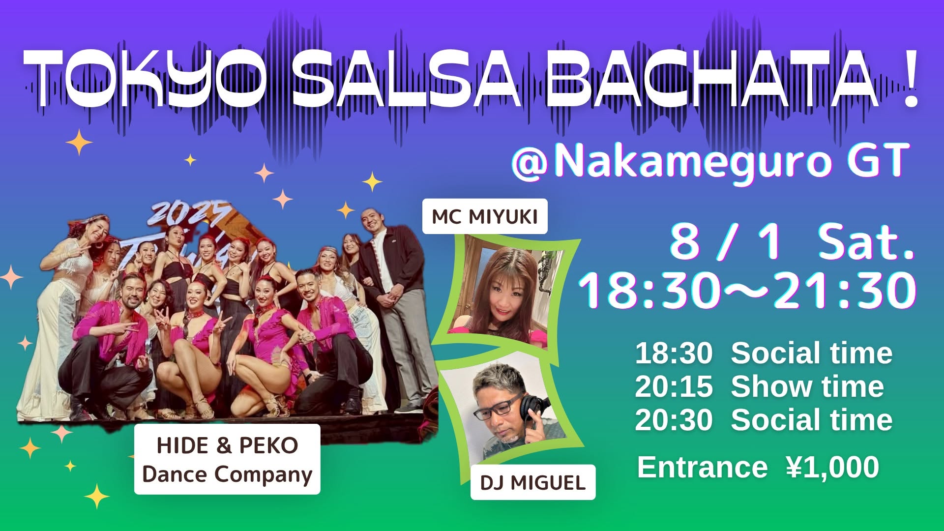 TOKYO SALSA BACHATA !