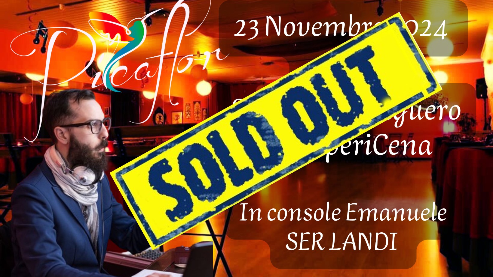 Sabato Milonguero + AperiCena in console Emanuele SerLandi