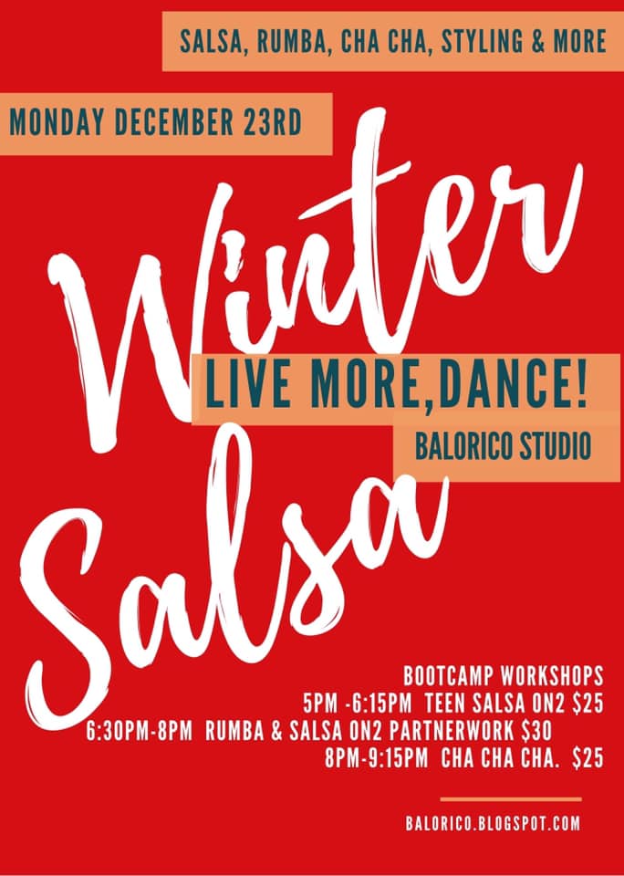 New Year Salsa Bachata classes