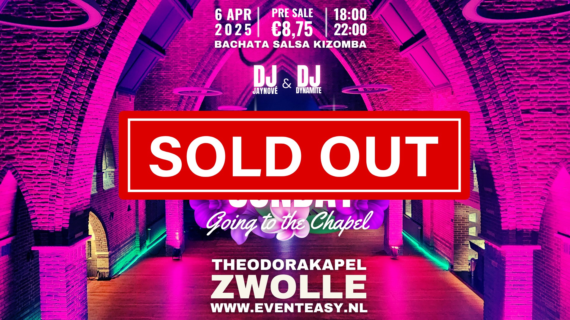 Latin Sunday - Going to the Chapel #4 SOLD OUT!!!!