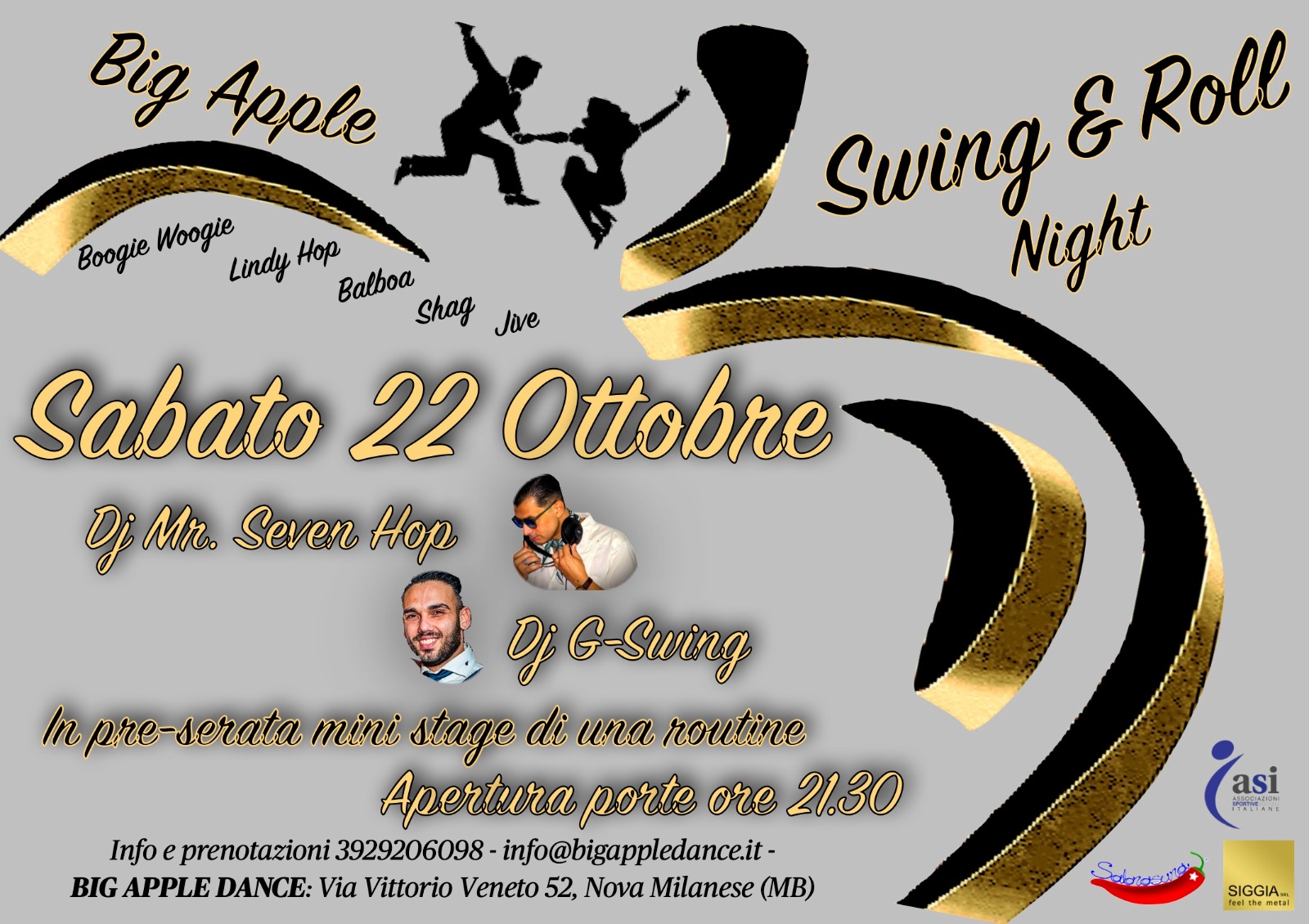 Swing & Roll Party Night - Seven Hop & G-Swing