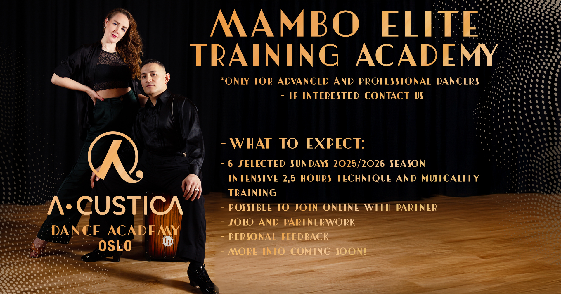 Mambo Elite training academy - Oslo & Online