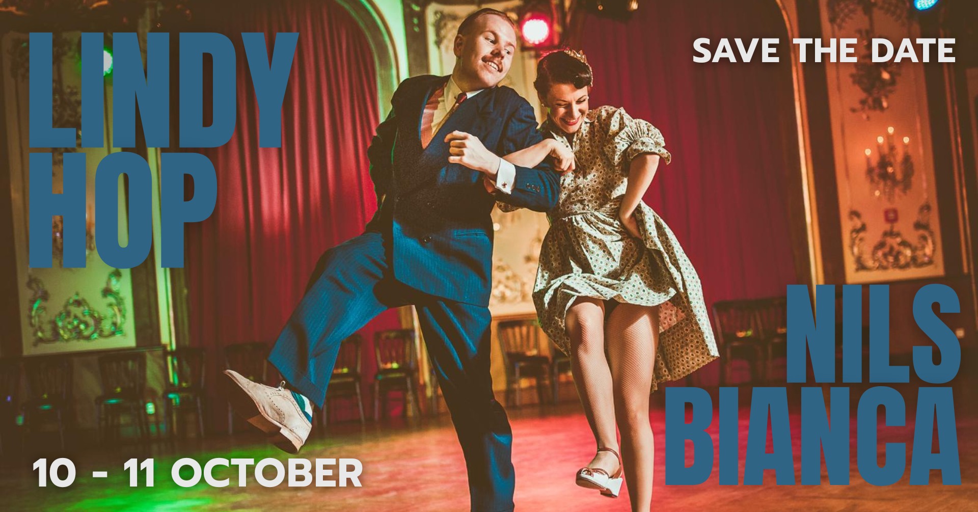 LINDY HOP Special w Nils & Bianca - SAVE the DATE