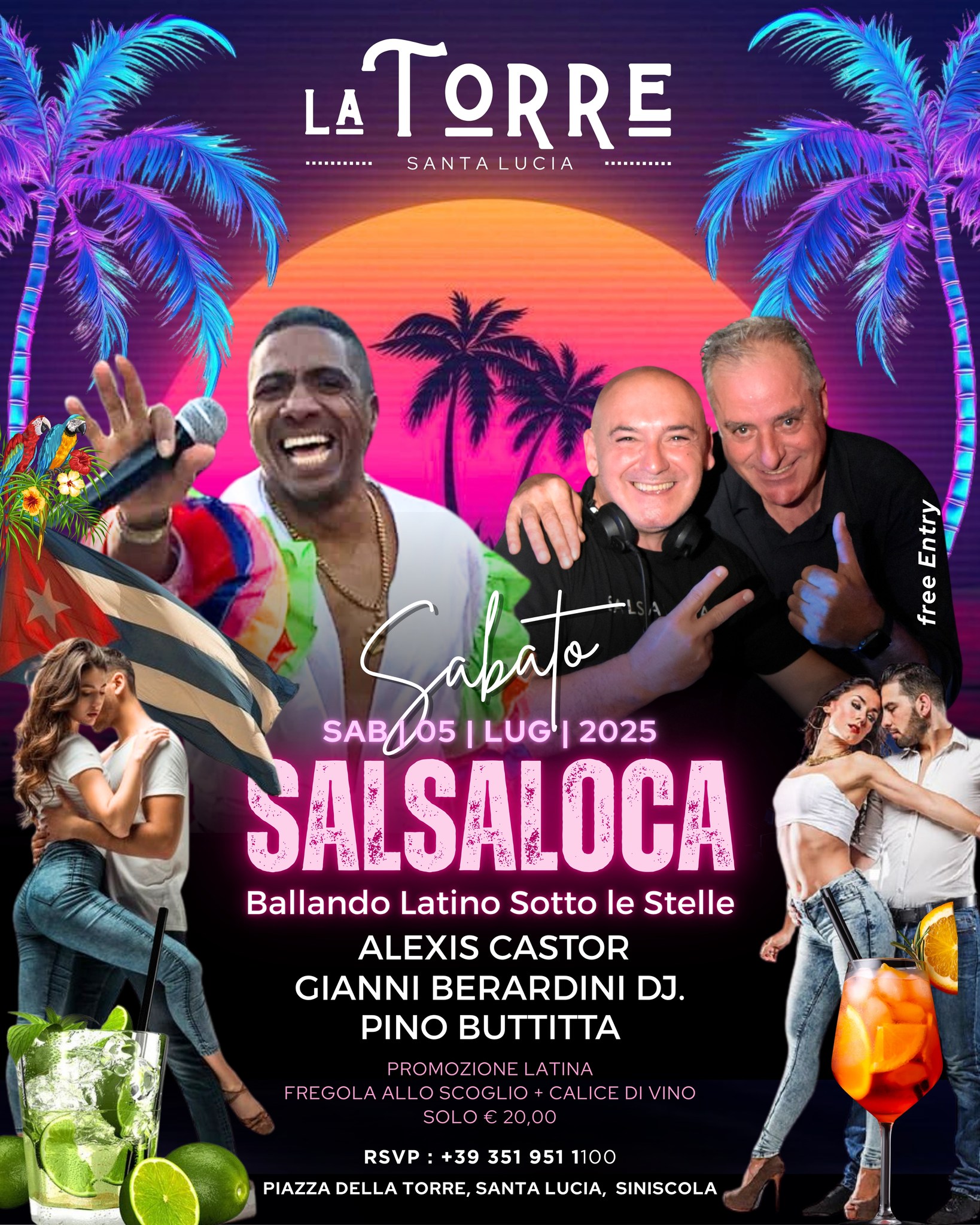Salsaloca Sabato Latino alla Torre
