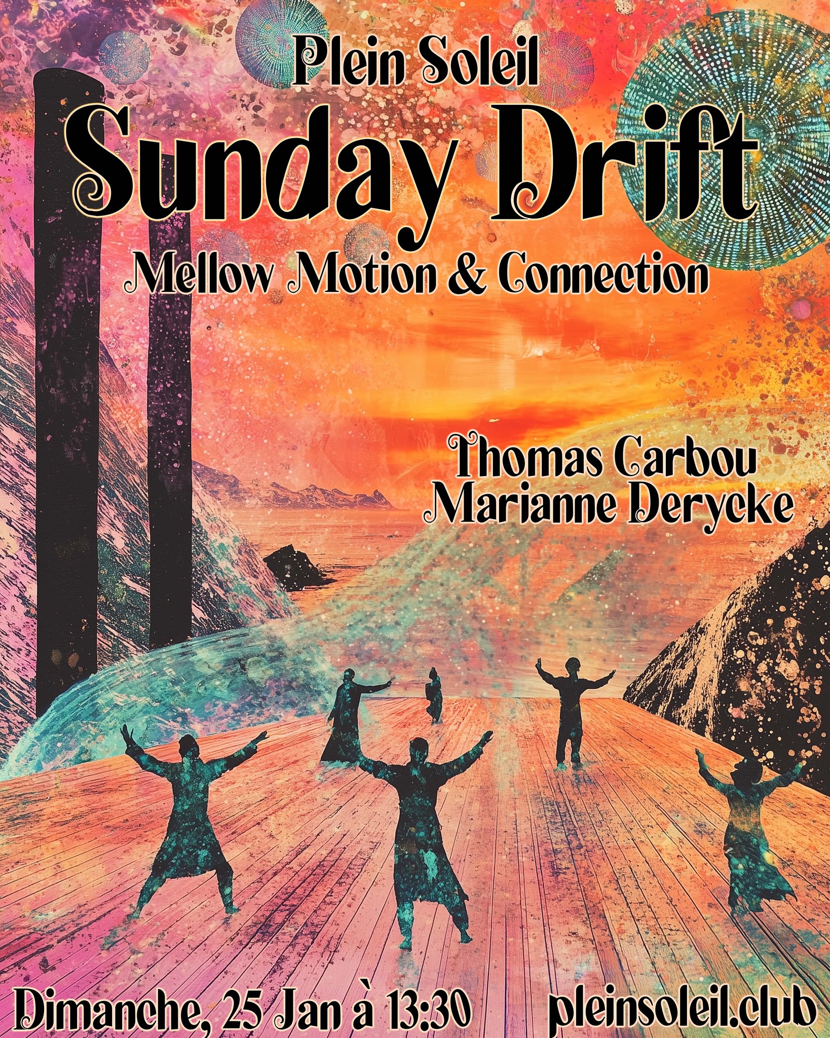 The Sunday Drift: Mellow Motion & Connection ∞ Thomas Carbou & Marianne Derycke