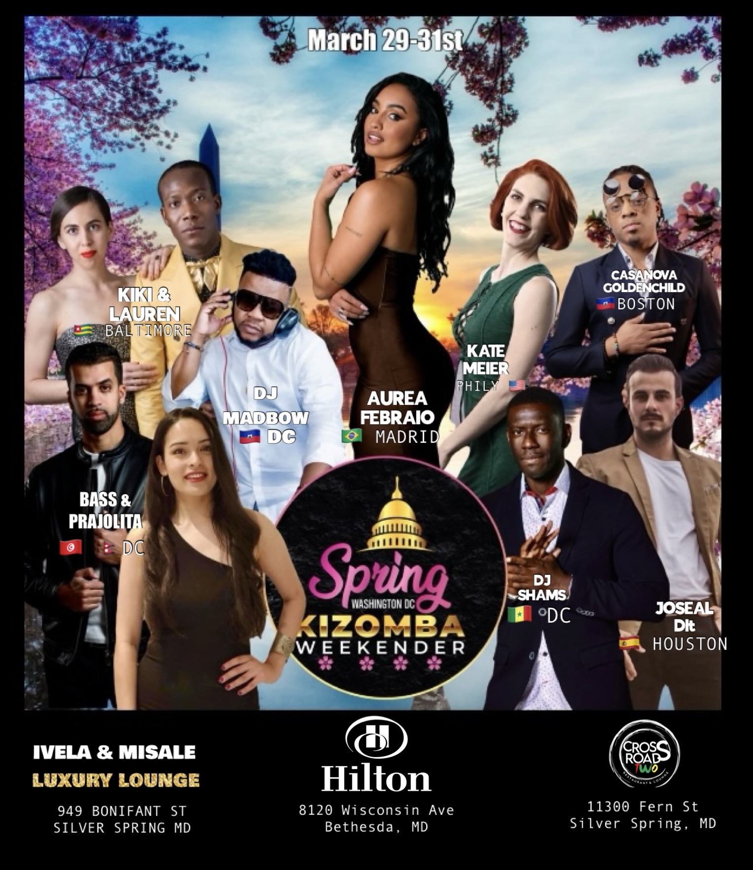 🌸2024 DC SPRING KIZOMBA WEEKENDER 🌸