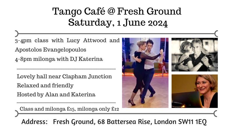 Tango Café - milonga and class with Lucy and Apostolos