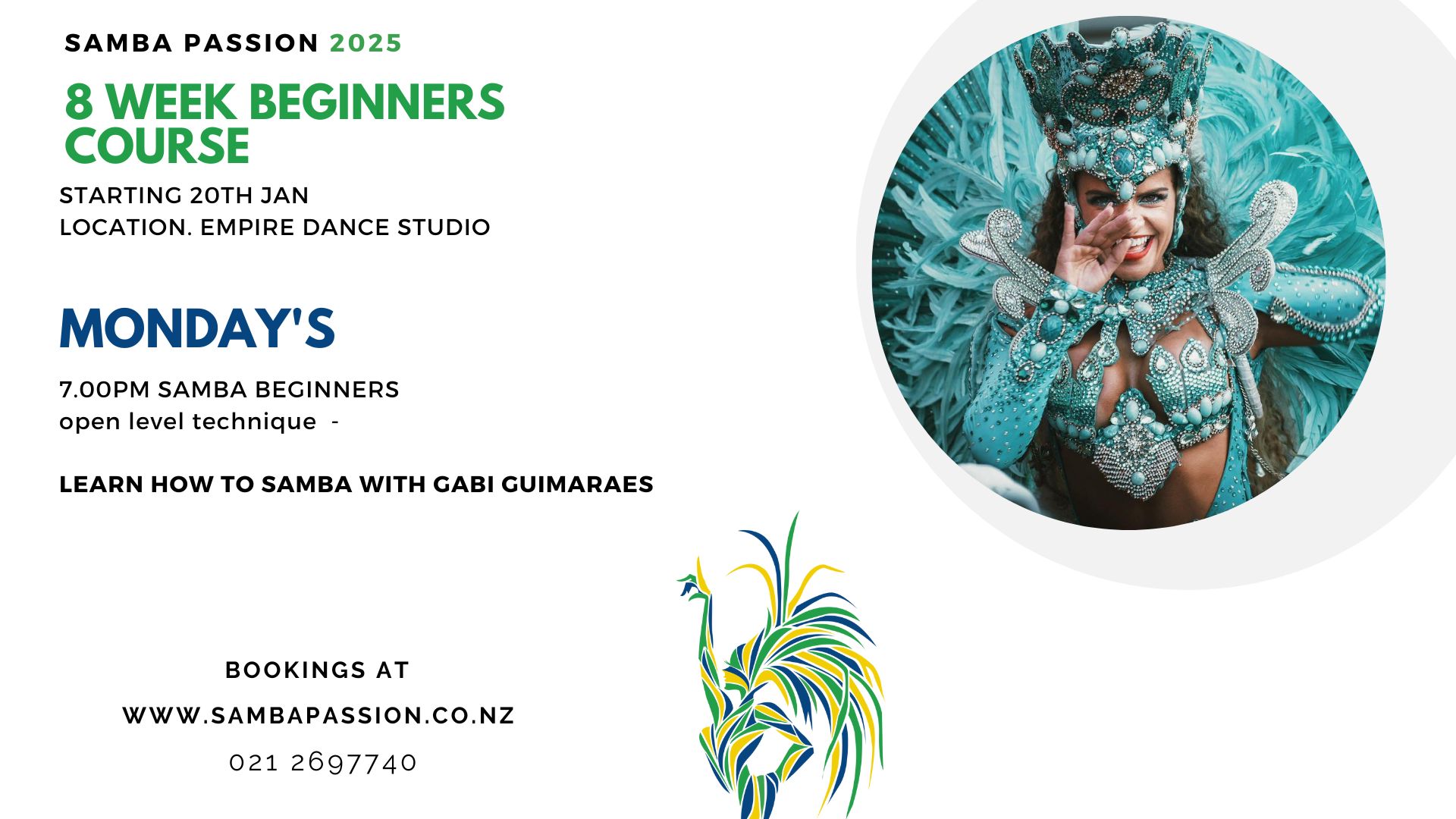Brazilian Samba class beginners course