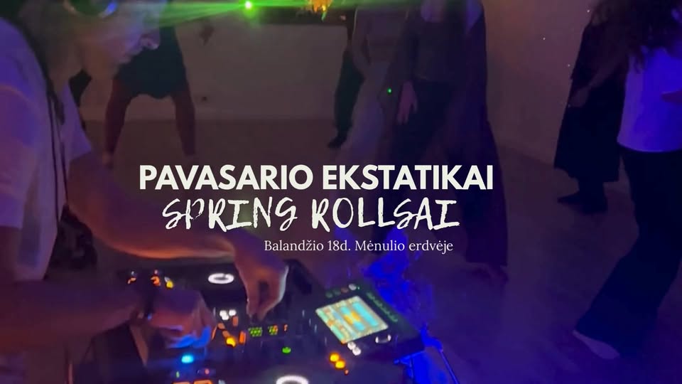 Ekstatiniai šokiai SPRING ROLLSAI
