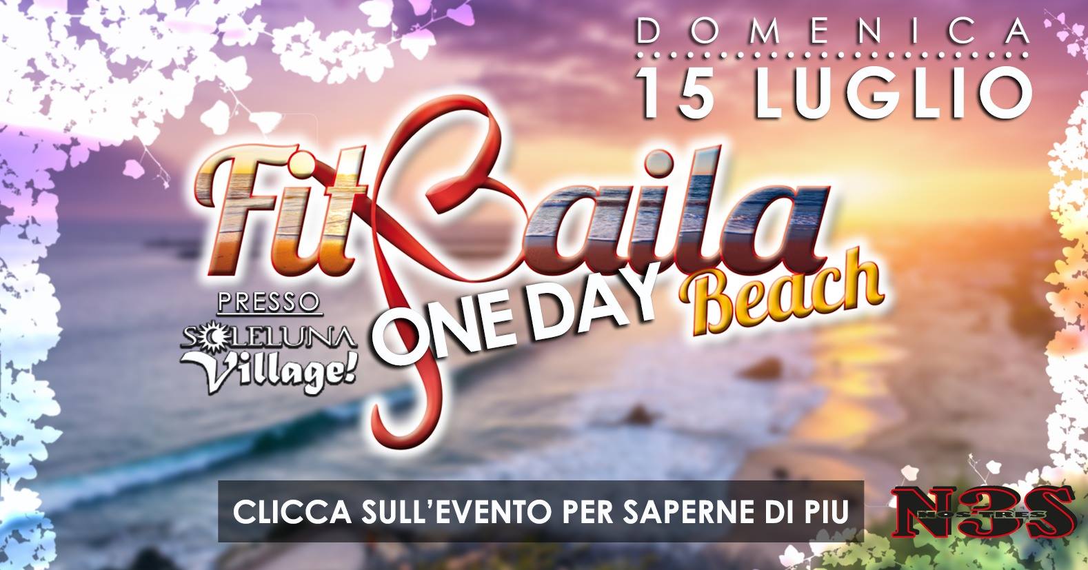 FitBaila Beach ONe Day in Liguria, lido SoleLuna Albissola