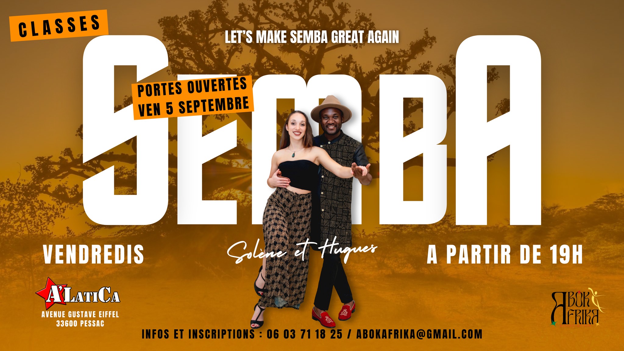 COURS DE SEMBA - BORDEAUX - SAISON 2025 2026