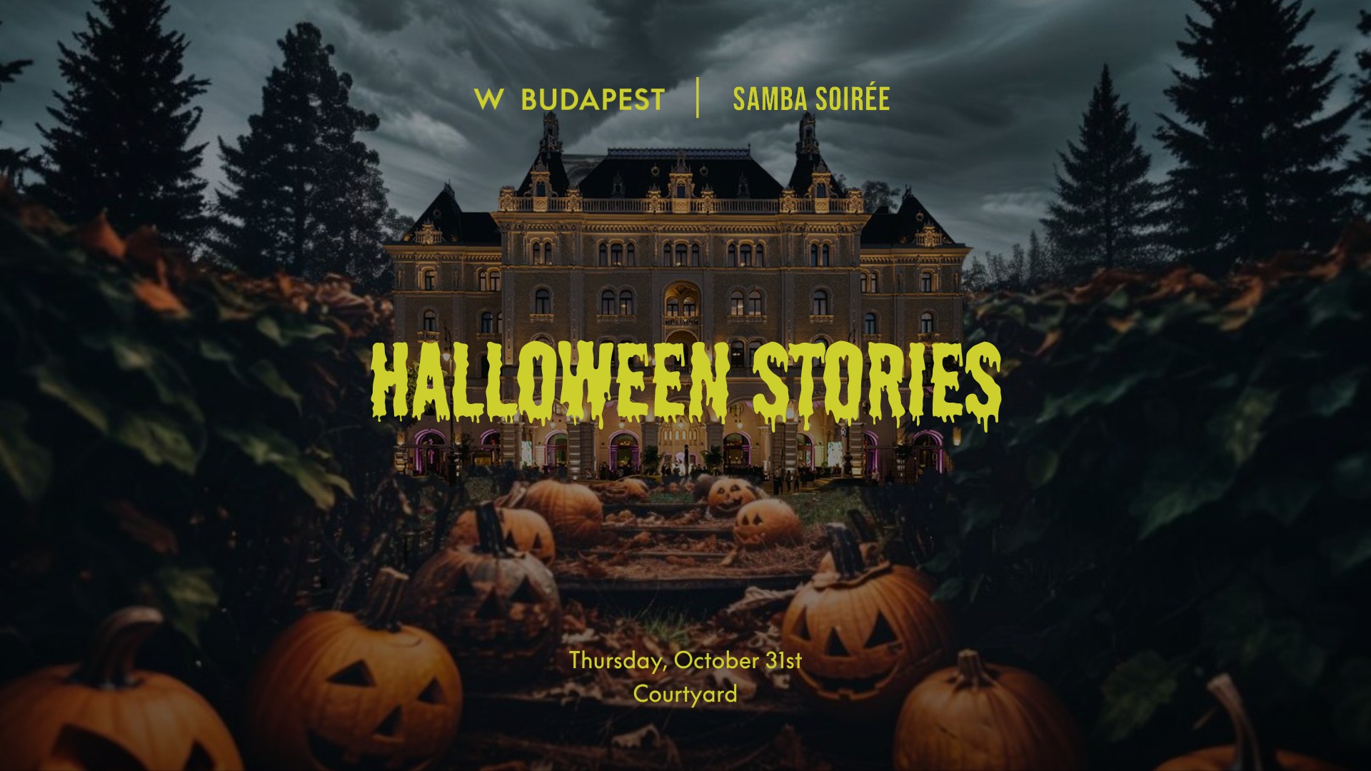 W Budapest † Samba Soirée: Halloween Stories † VIDOJEAN (SE)