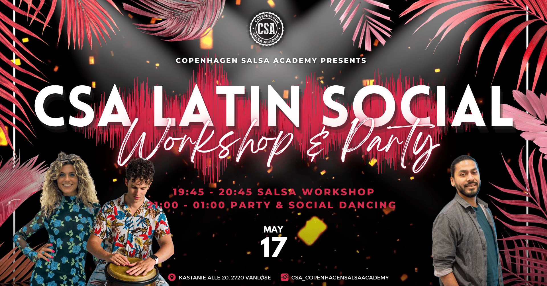 โซ CSA Latin Social: Crazy Combos Workshop & Party โซ