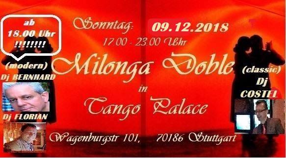 Milonga DOBLE in Tango Palace