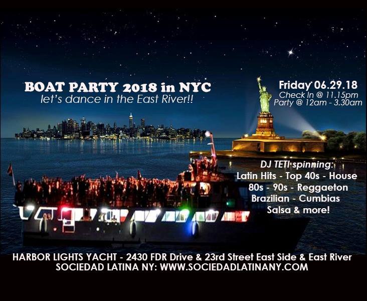Boat Party 2018 in NYC