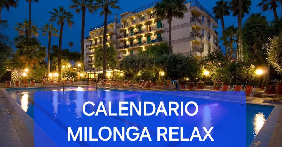 CALENDARIO MILONGA RELAX 2025 26 a San Benedetto Del Tronto