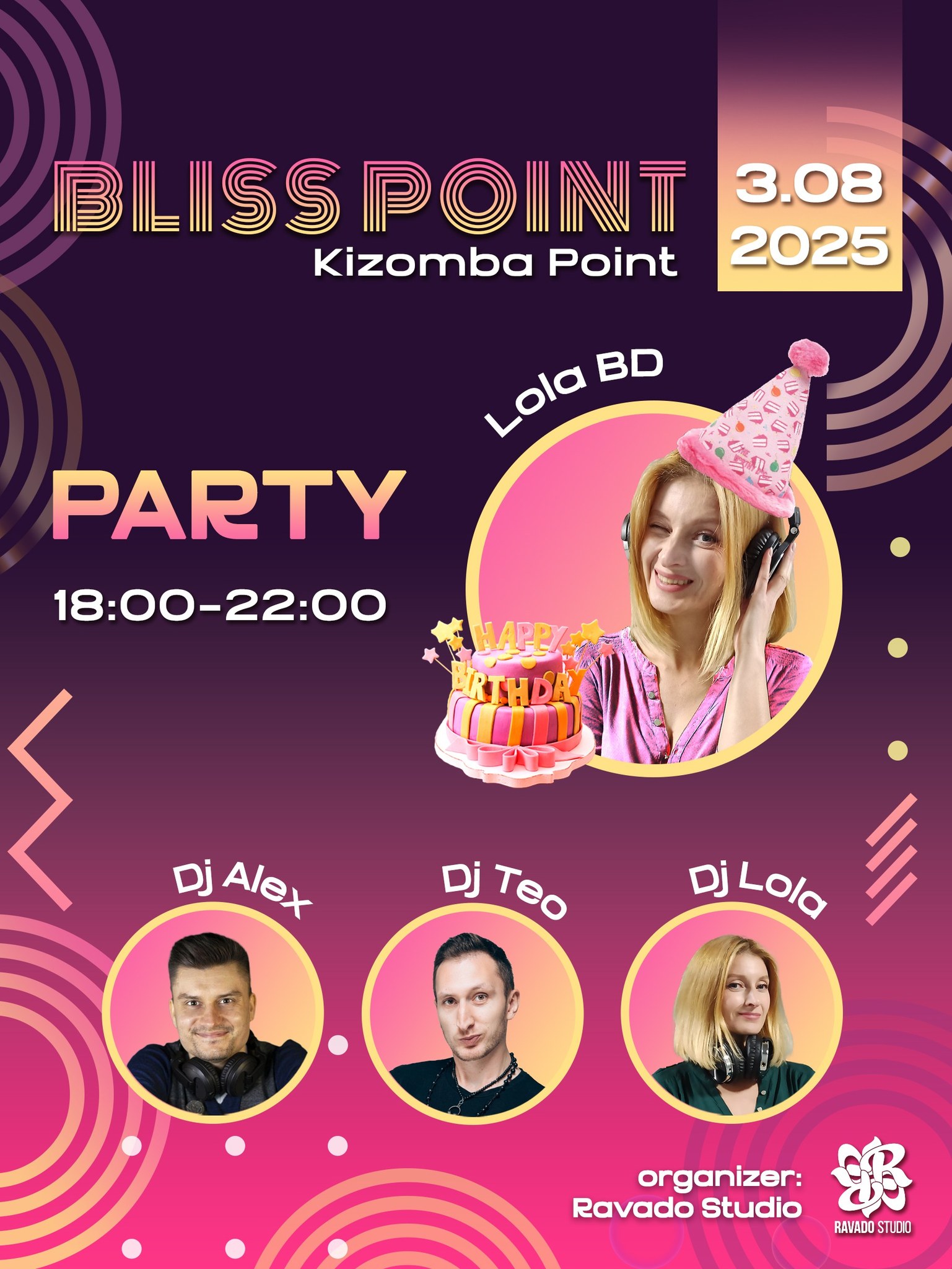 Kizomba BlissPoint Dj Lola BDay Party
