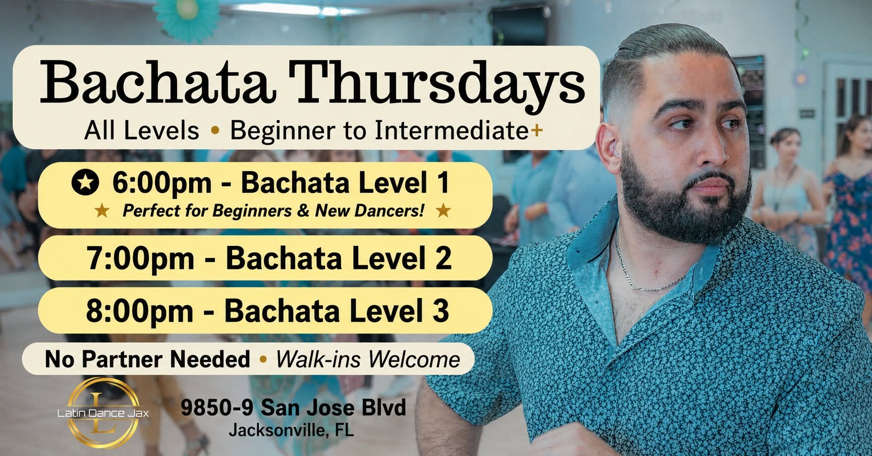 Bachata Thursdays Group Classes at LDJ
