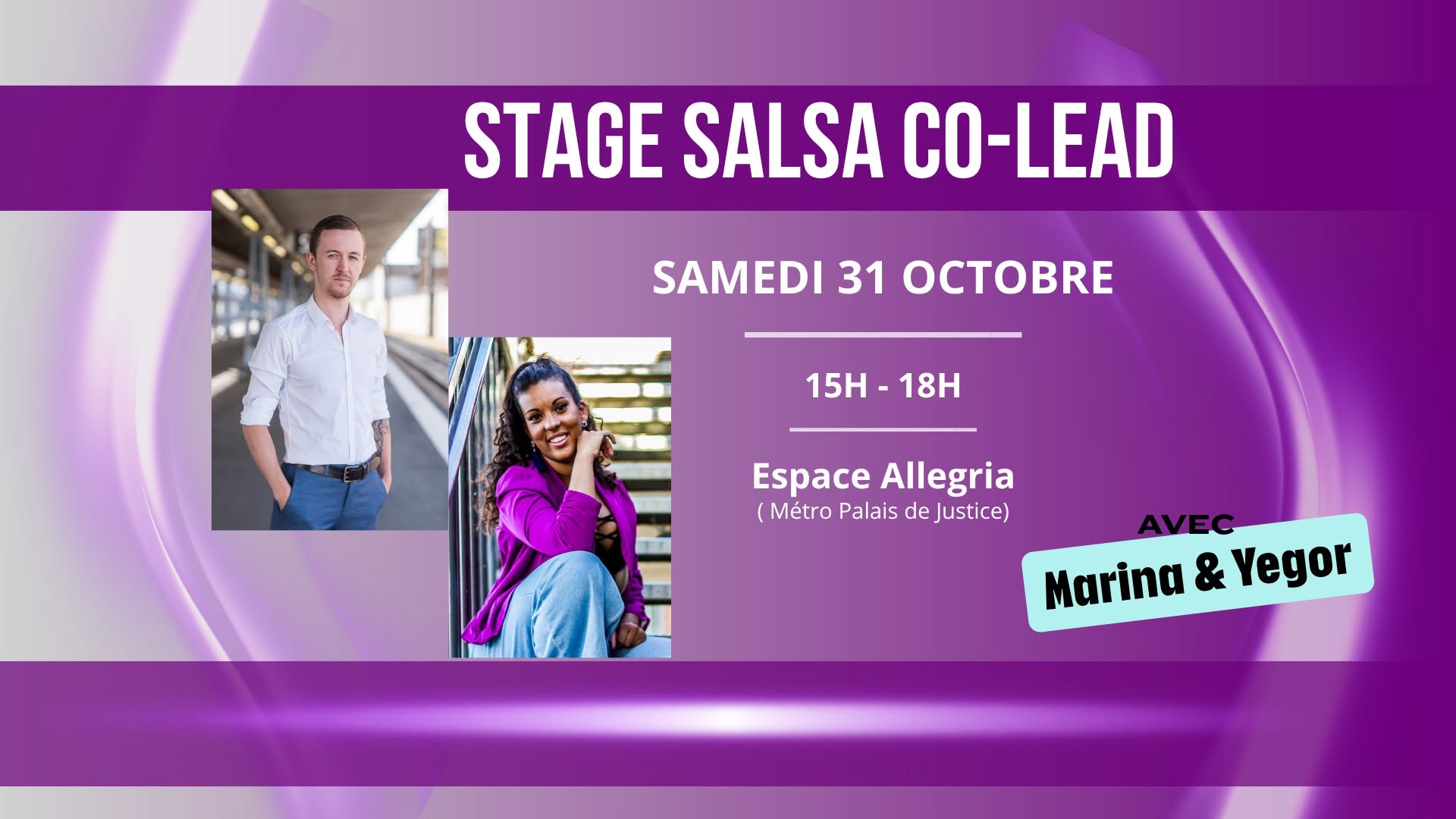 Co-Lead Salsa Experience avec Marina & Yegor
