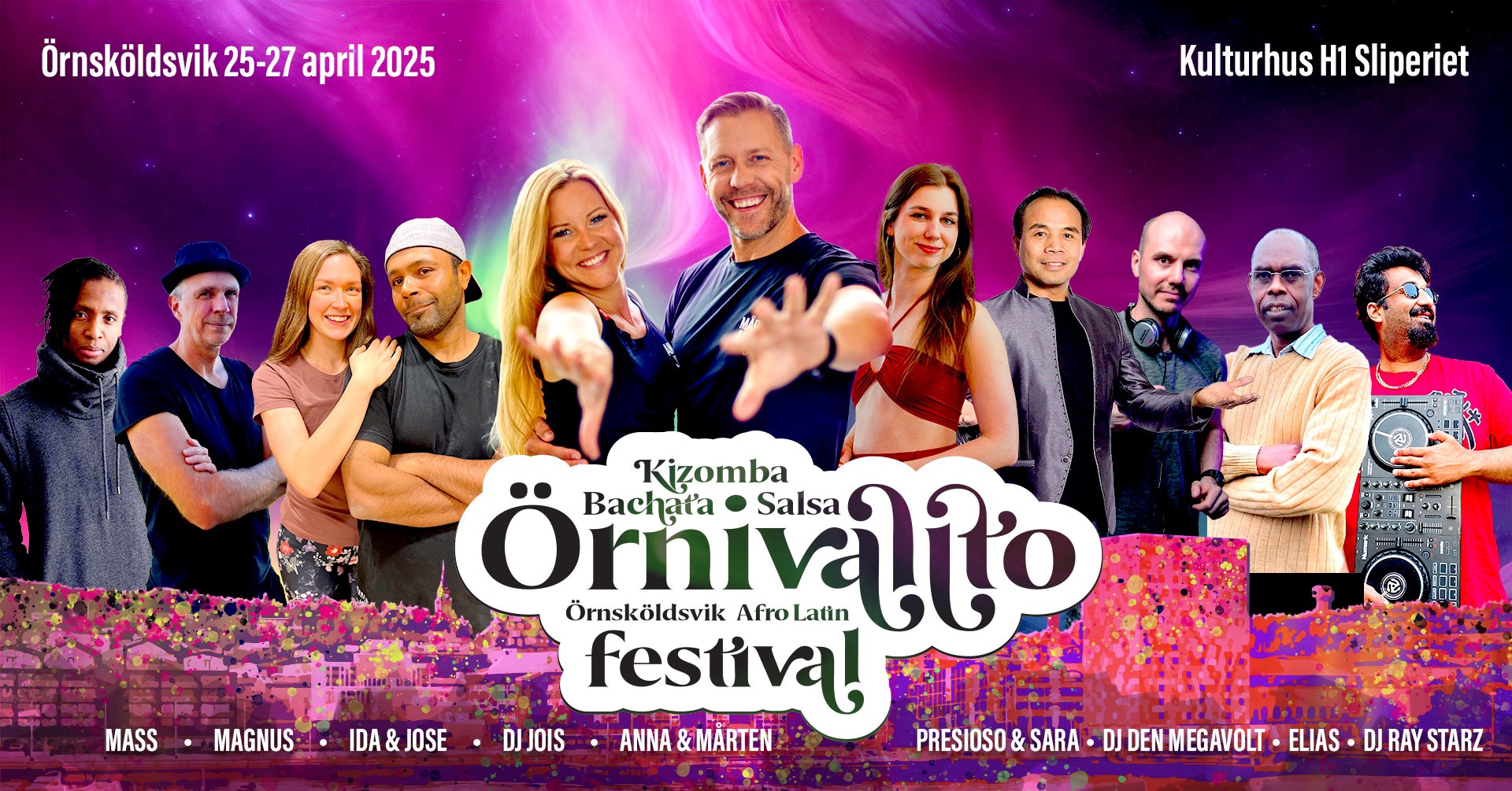 Örnsköldsvik Afro Latin Festival🔥ÖRNIVALITO!🔥