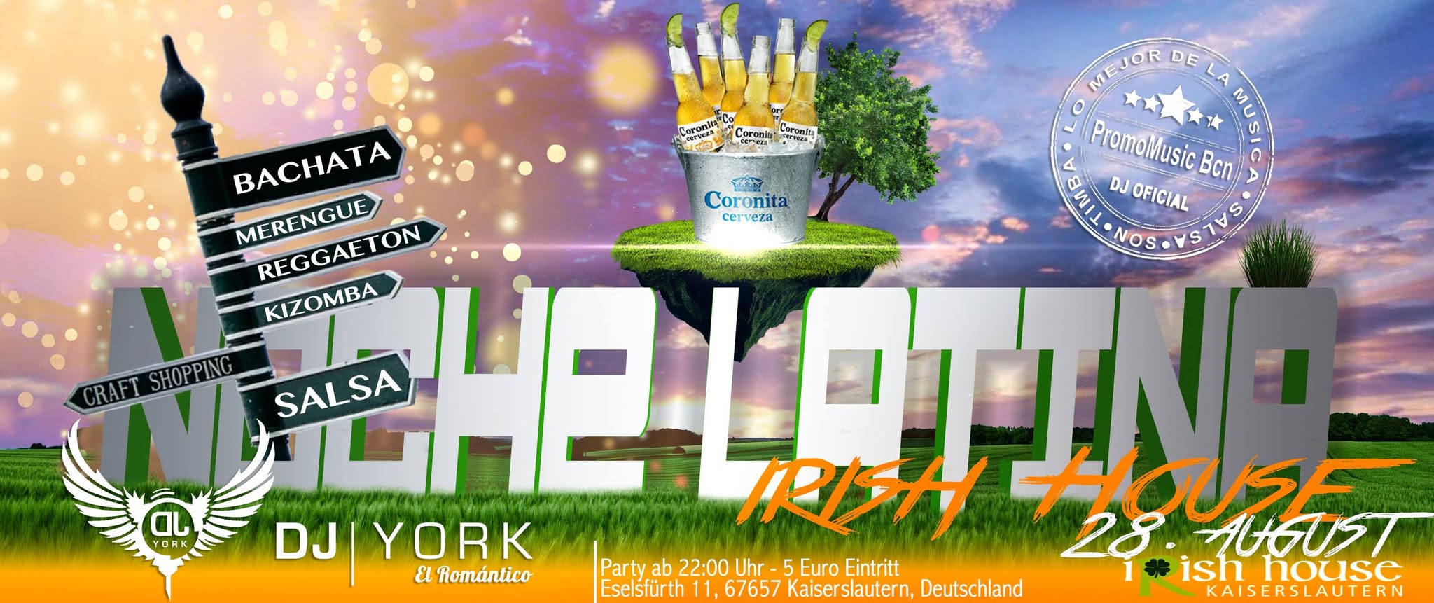 Noche Latina @ Irish House- DJ York EL ROMANTICO