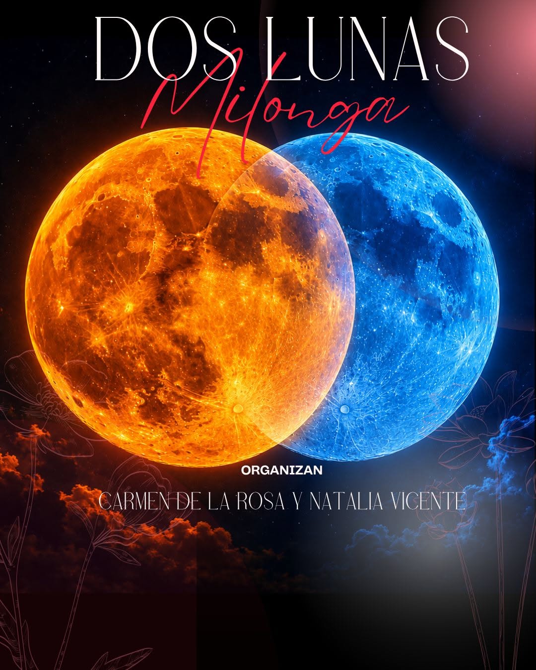 Clase "Dos Miradas" Abrazos + MILONGA Dos Lunas