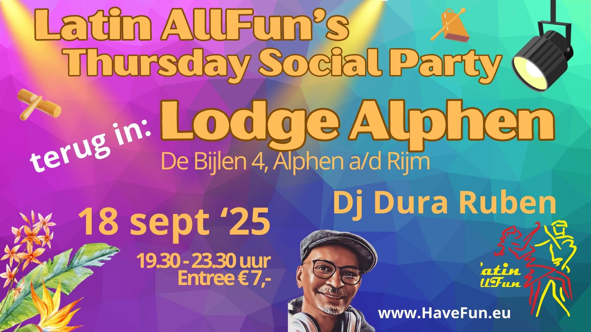 Latin AllFun Social Thursday Party