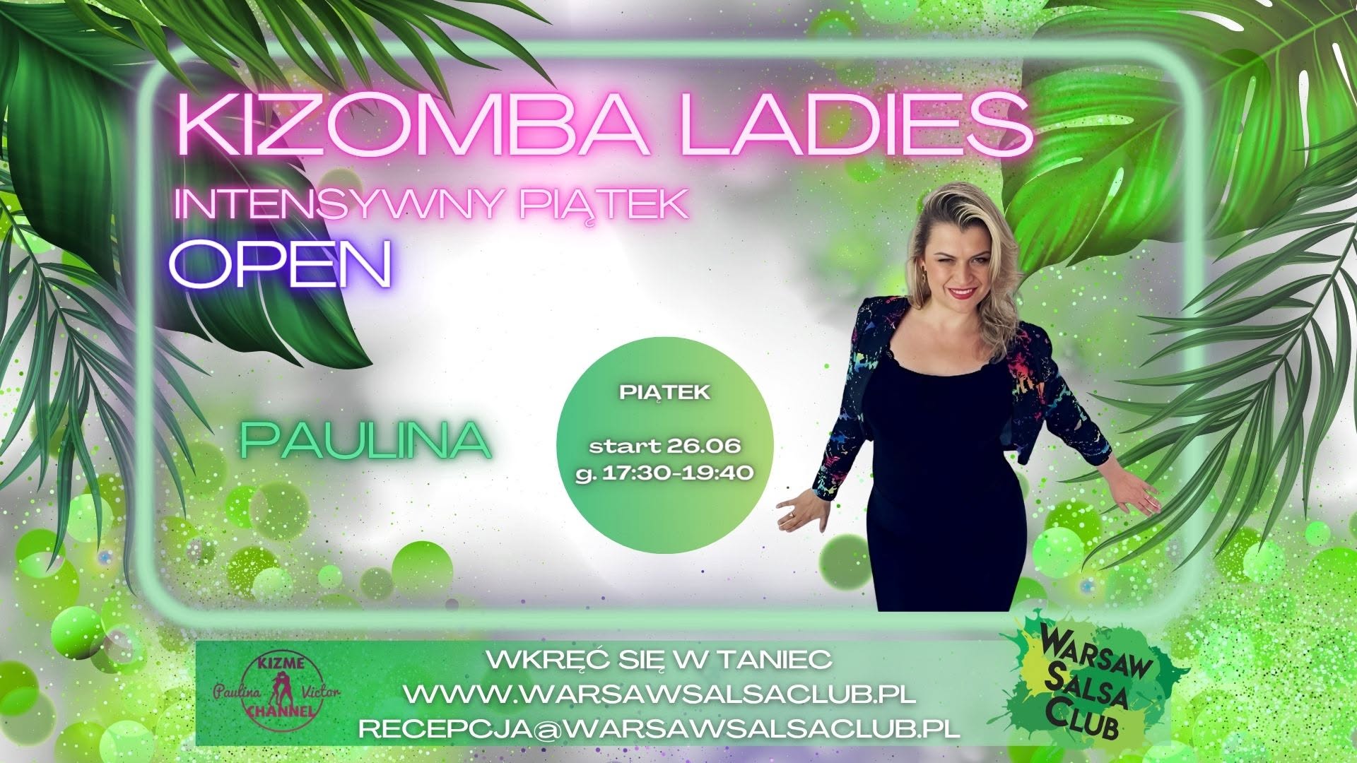 Kizomba Ladies: Technika dla Followerek z Pauliną