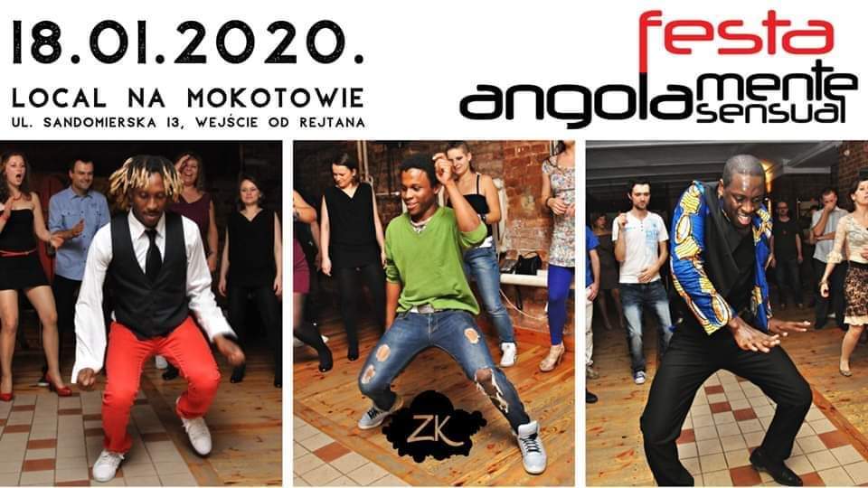 Festa Angolamente Sensual - 18 stycznia 2020 Warszawa