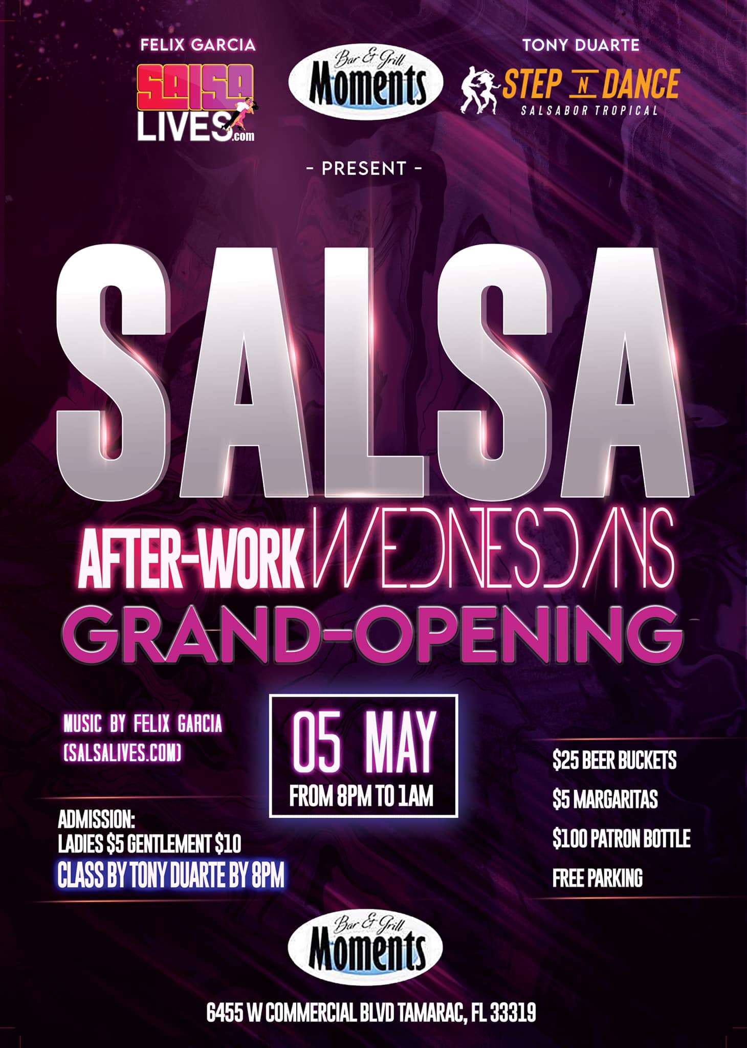 Salsa After-Work Wedenesday Celebrating Cinco De Mayo