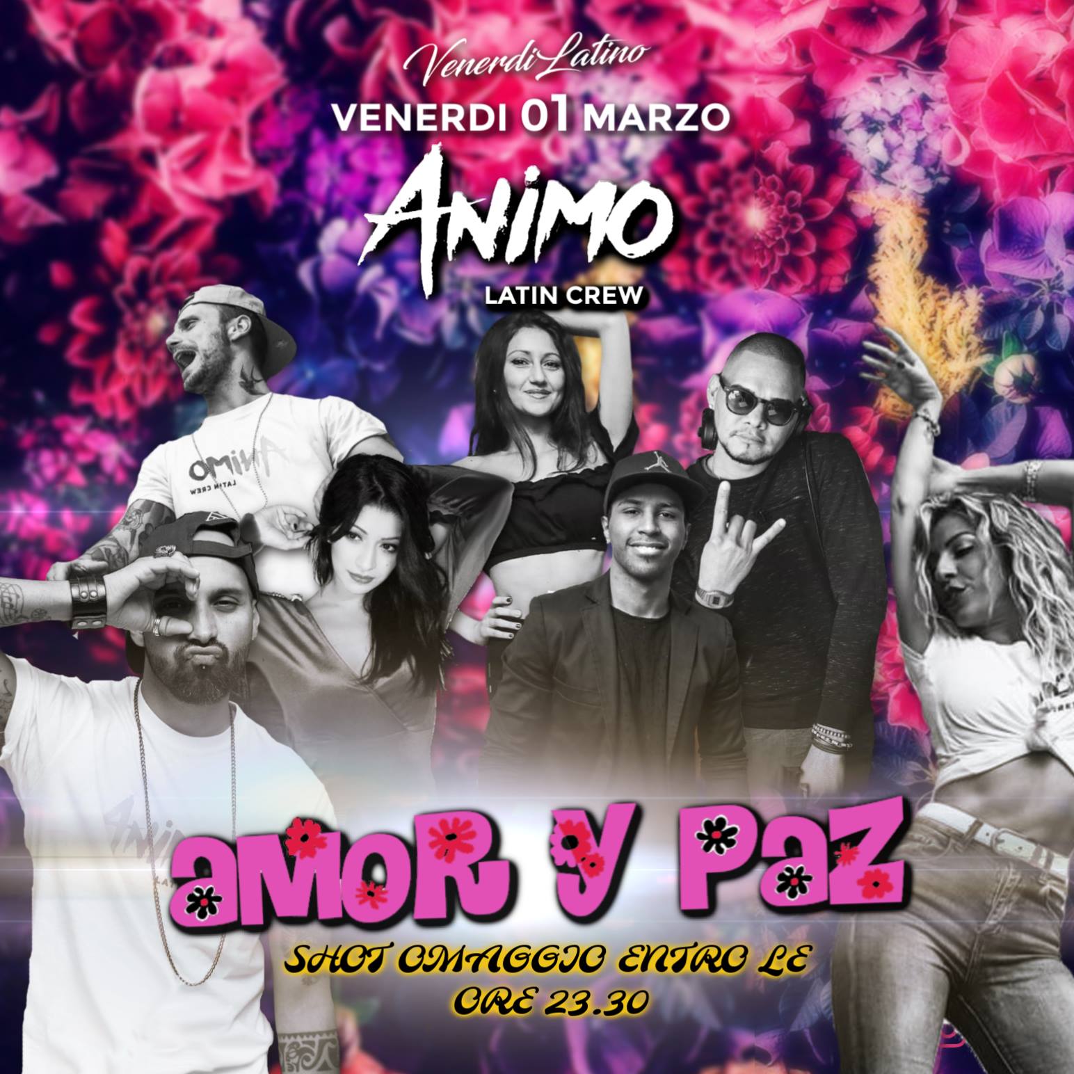 IL Venerdi Latino . Animo Latin Crew . Amor Y Paz