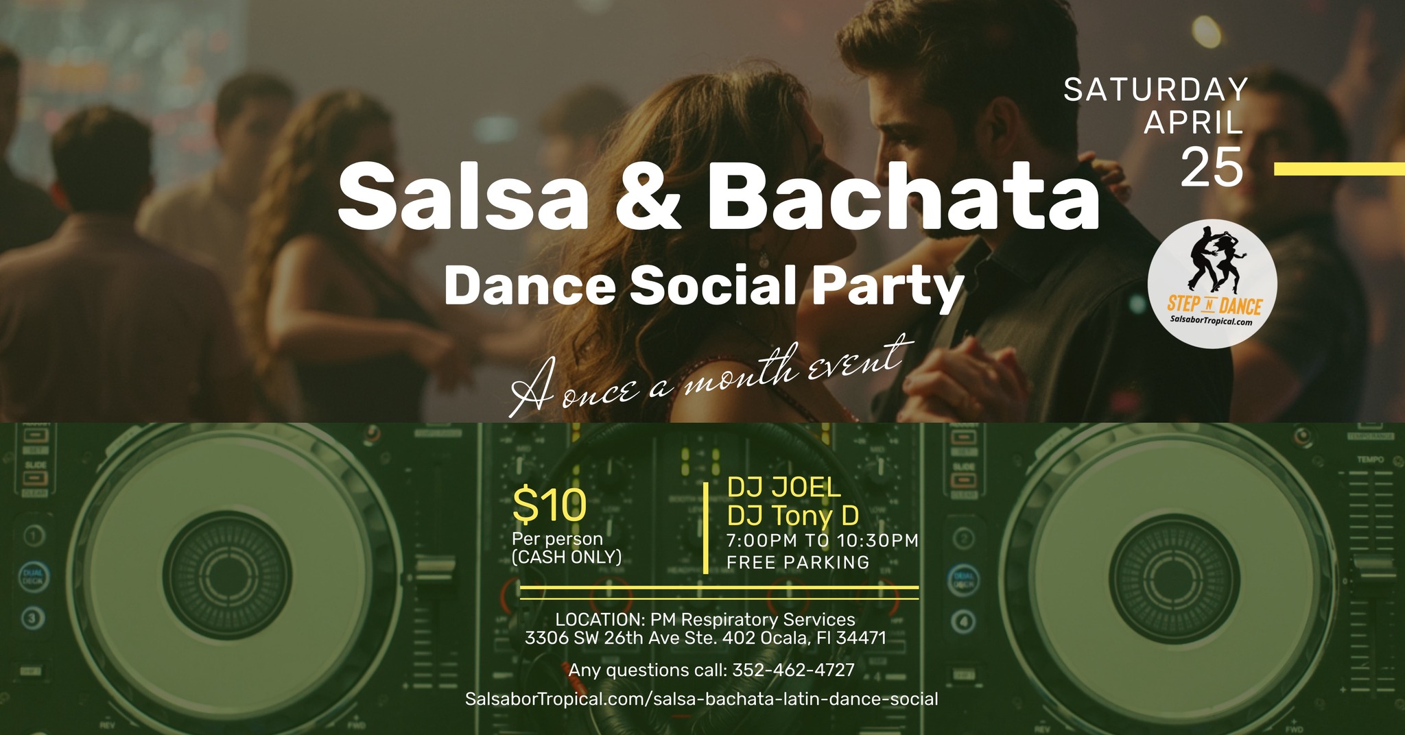 Salsa and Bachata Dance Social