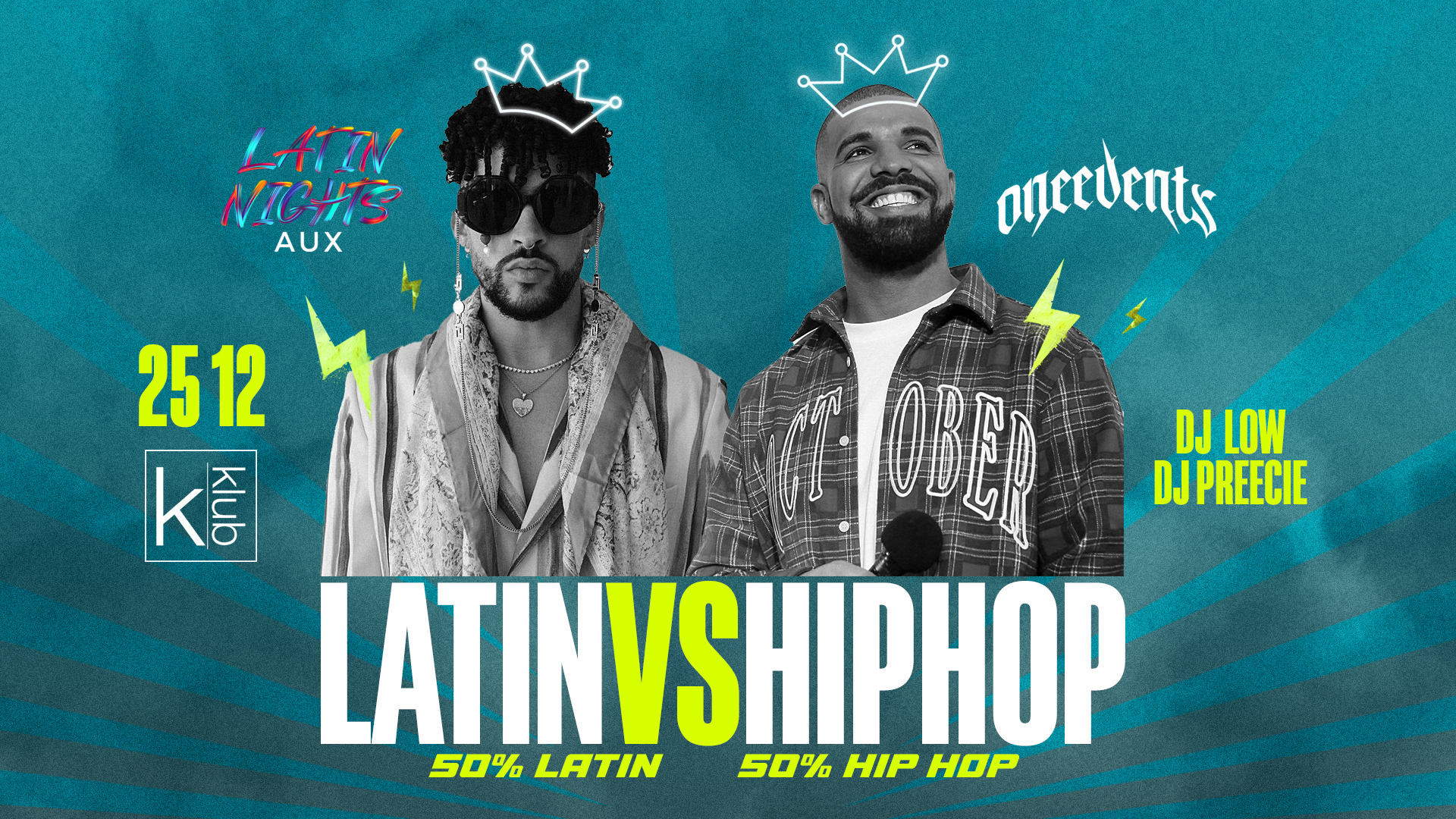 LATINvsHIPHOP MO 25.12 KKLUB