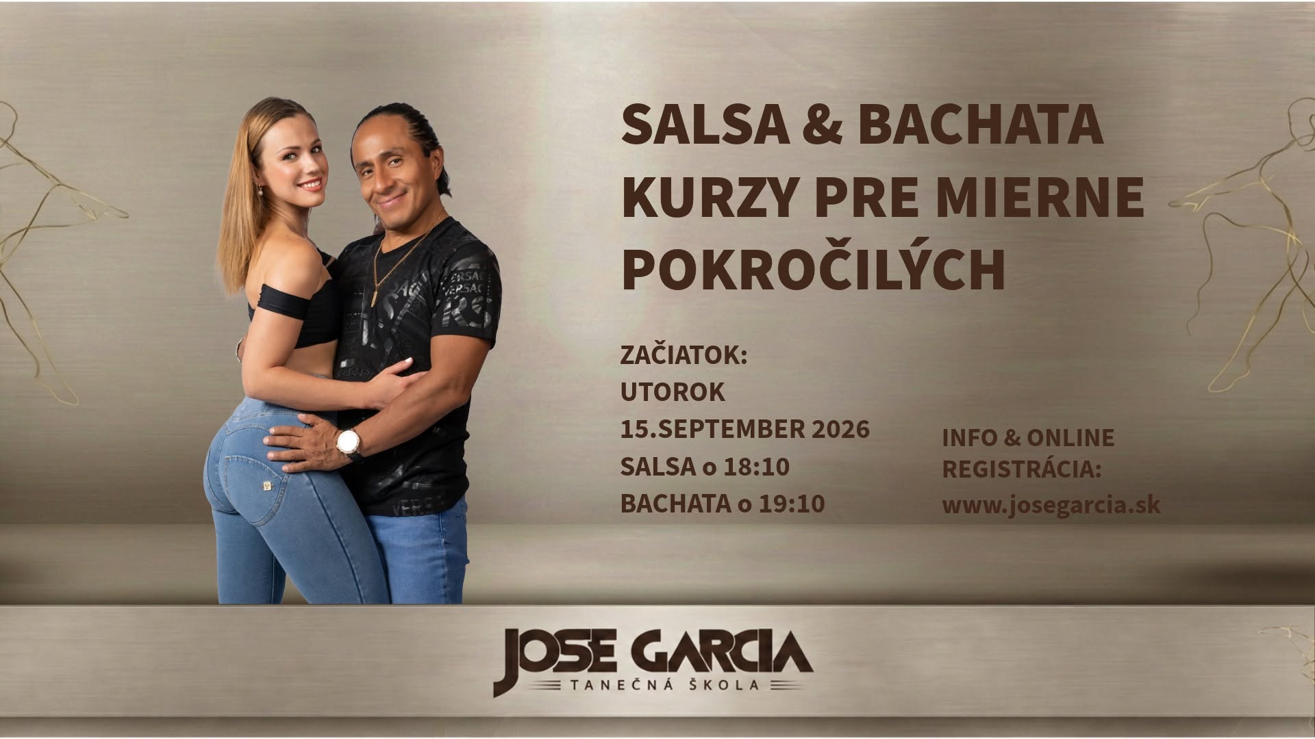 SALSA & BACHATA KURZY PRE MIERNE POKROČILÝCH