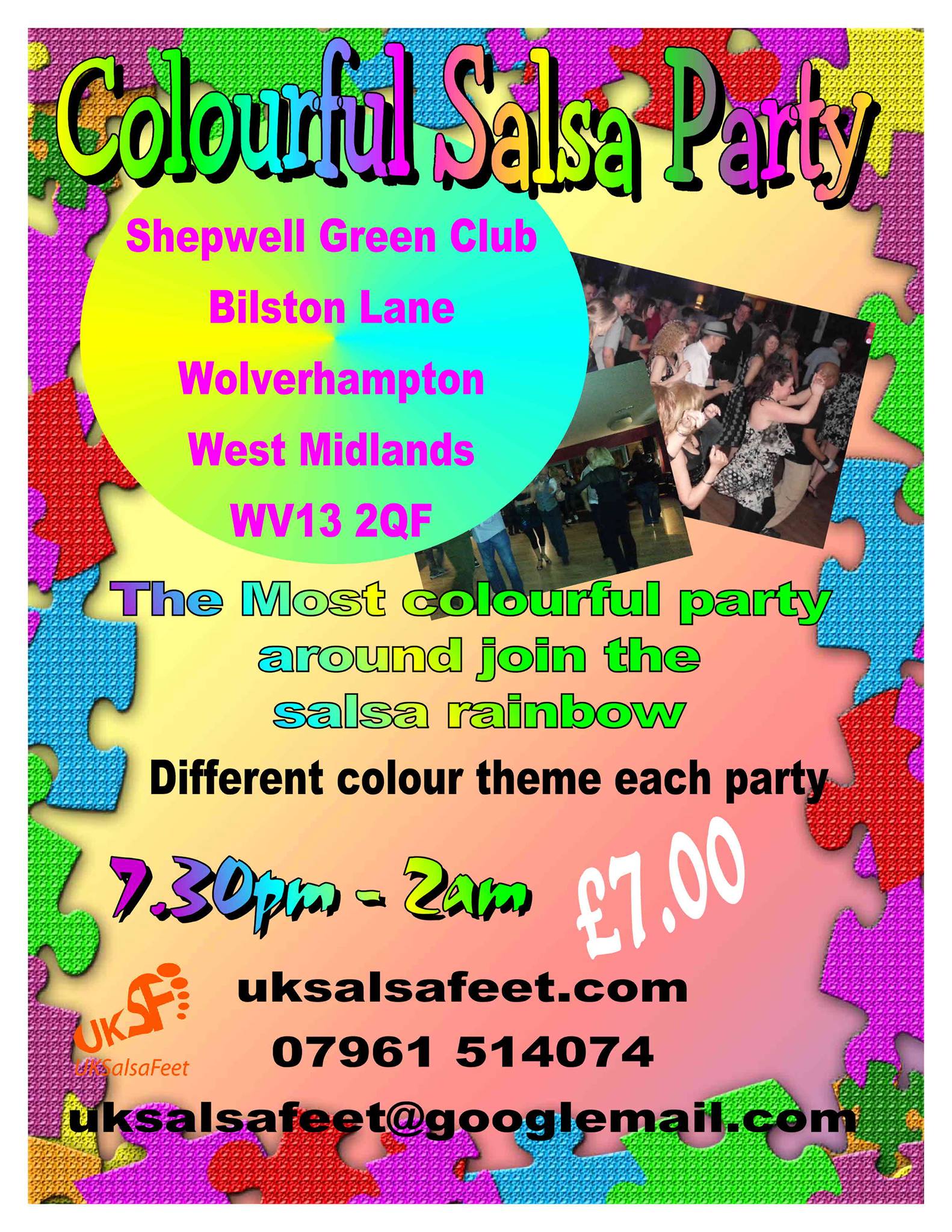 Colourful Salsa Party (Brown) With Paul Webster