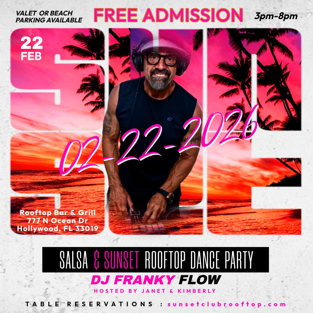 Salsa & Sunset Rooftop Party