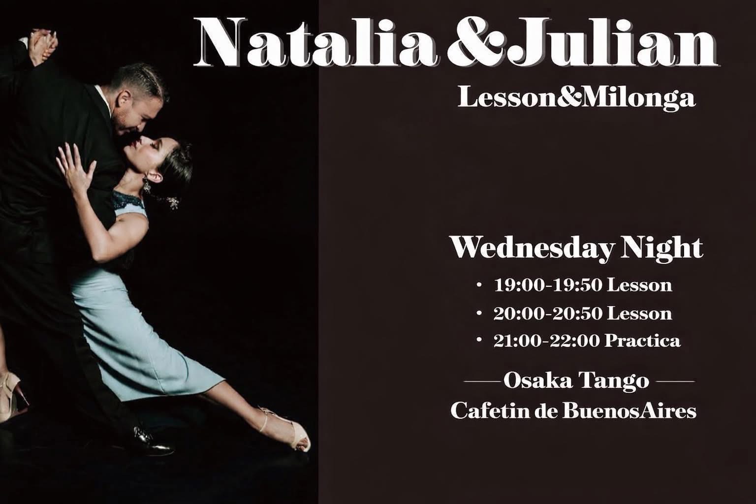 🖤 Natalia & Julian Wednesday Lesson&Practica🖤