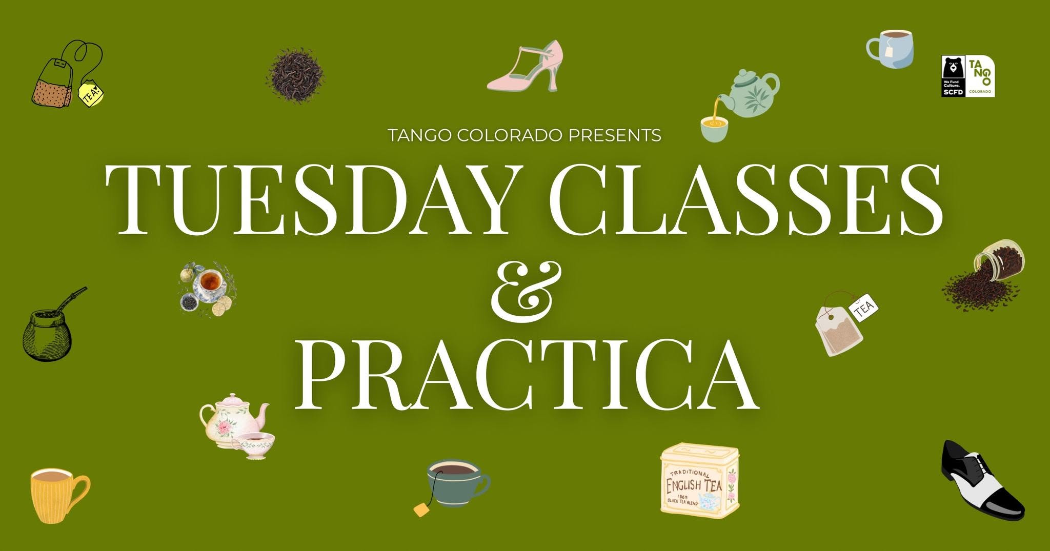 Tango Colorado Tuesday Classes & Practica
