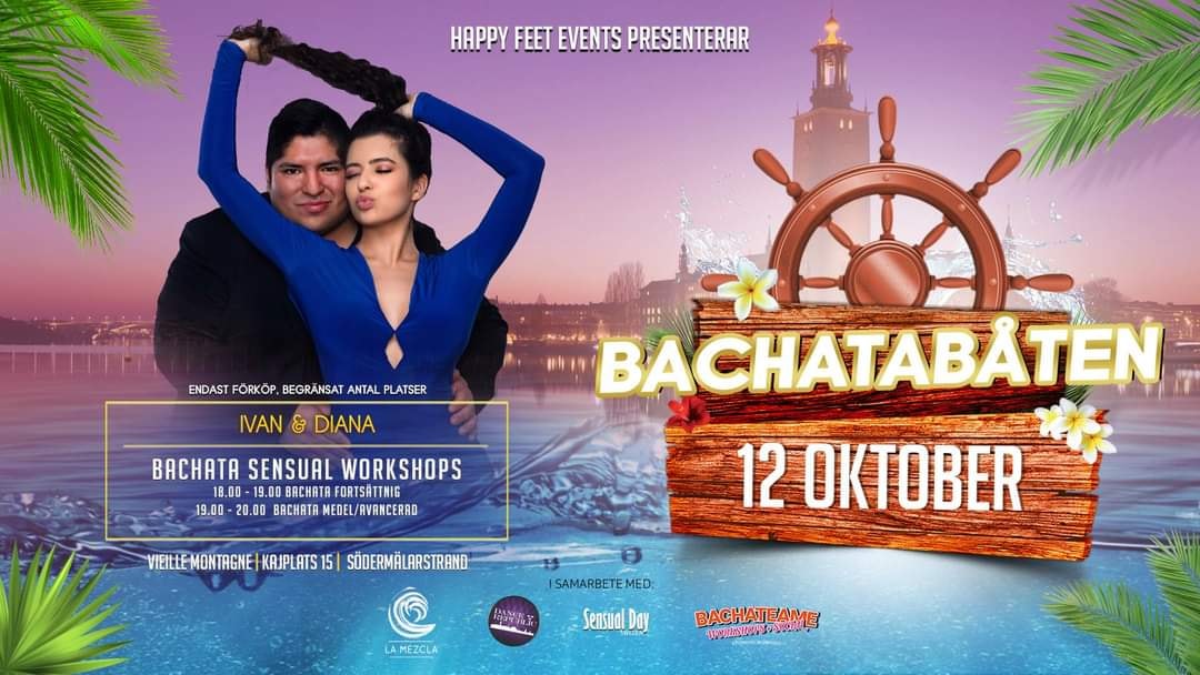 Bachatabåten workshops + social, 12 Oktober
