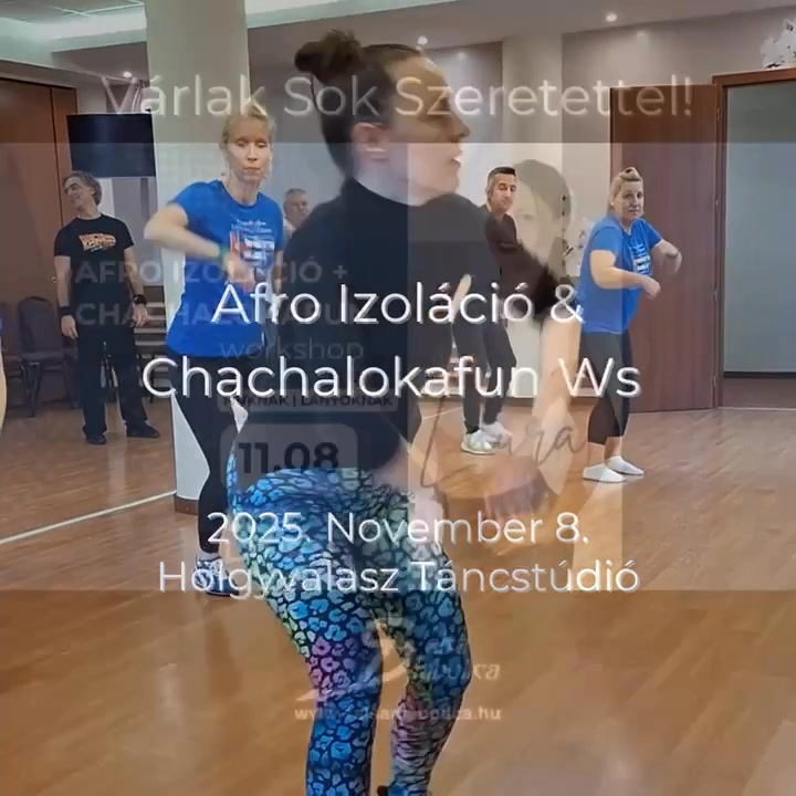 Afro izoláció & Chachalokafun workshop 11.08. Laurával!