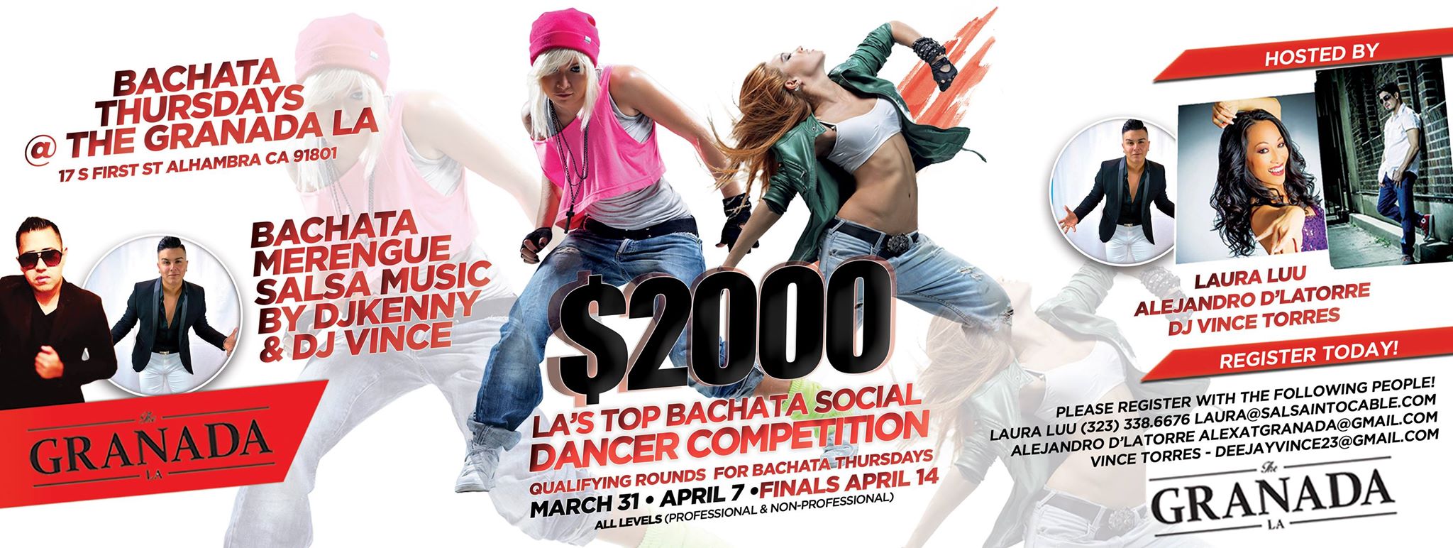 LA's Top Bachata Social Dancer Competition Presented by The Granada!