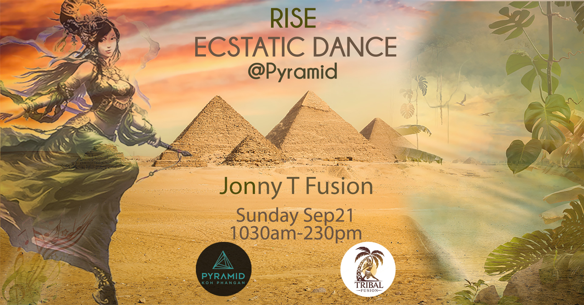 Rise ECSTATIC DANCE @ Pyramid with SUBUD