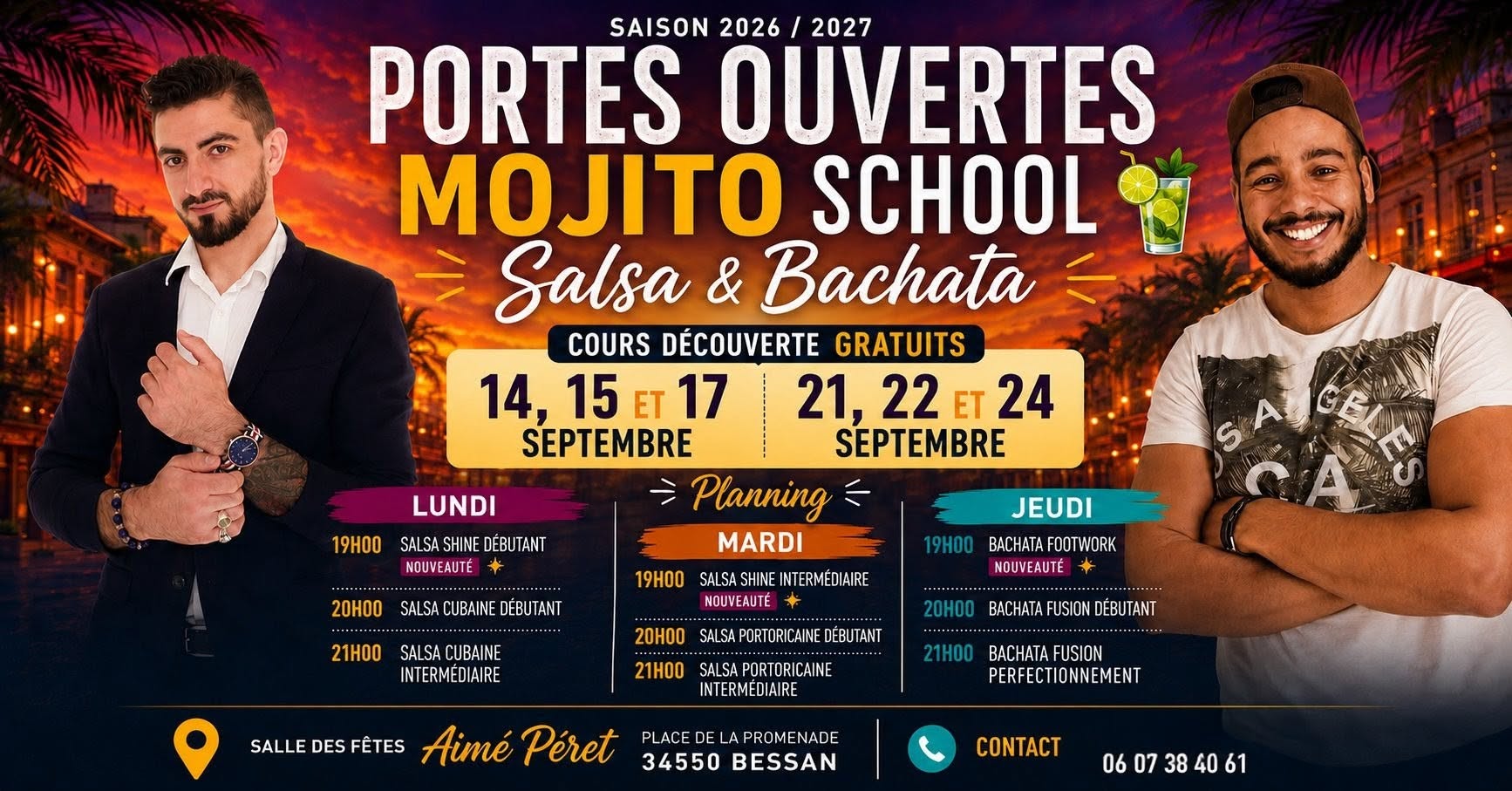 Portes Ouvertes Mojito School