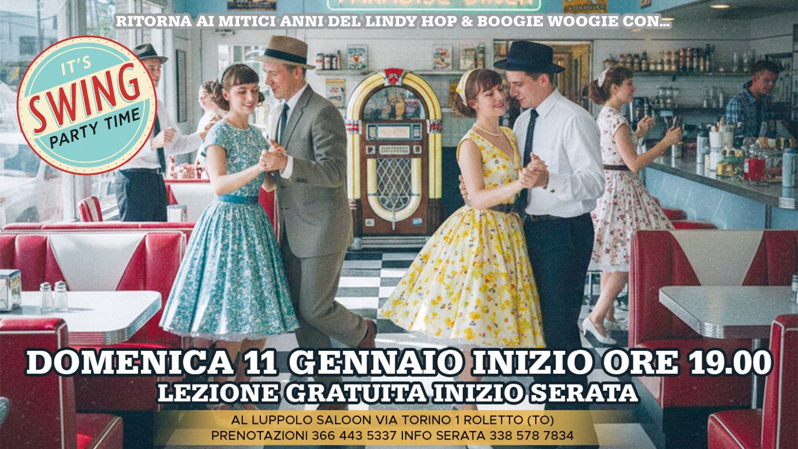 Itìs Swing Party Time - Lindy Hop & Boogie Woogie