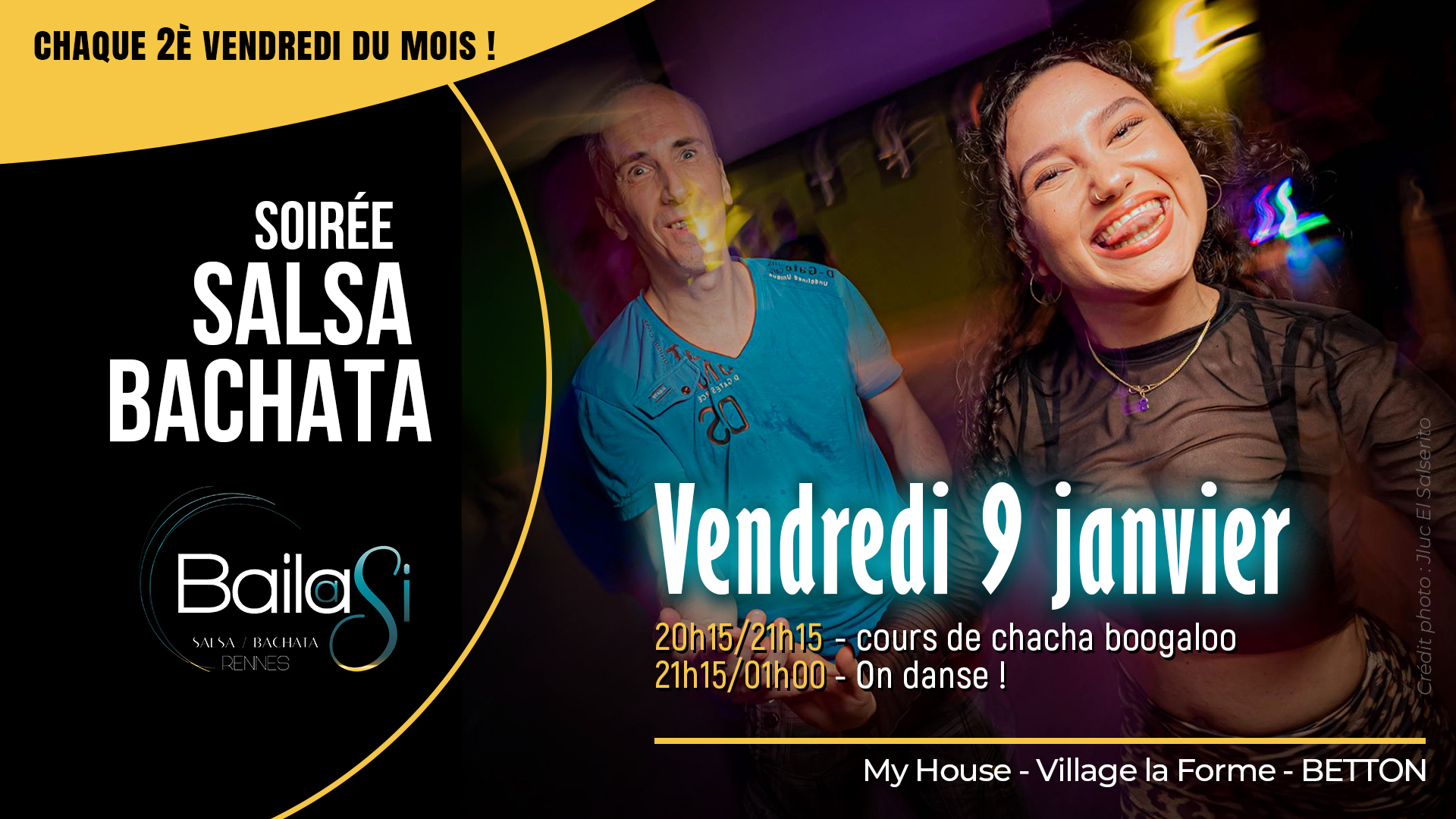 Soirée Salsa Bachata par BAILASI